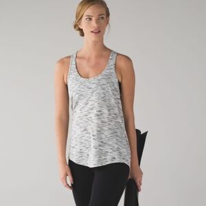 Lululemon💎Gray Asymmetrical Sleeveless Tank Top